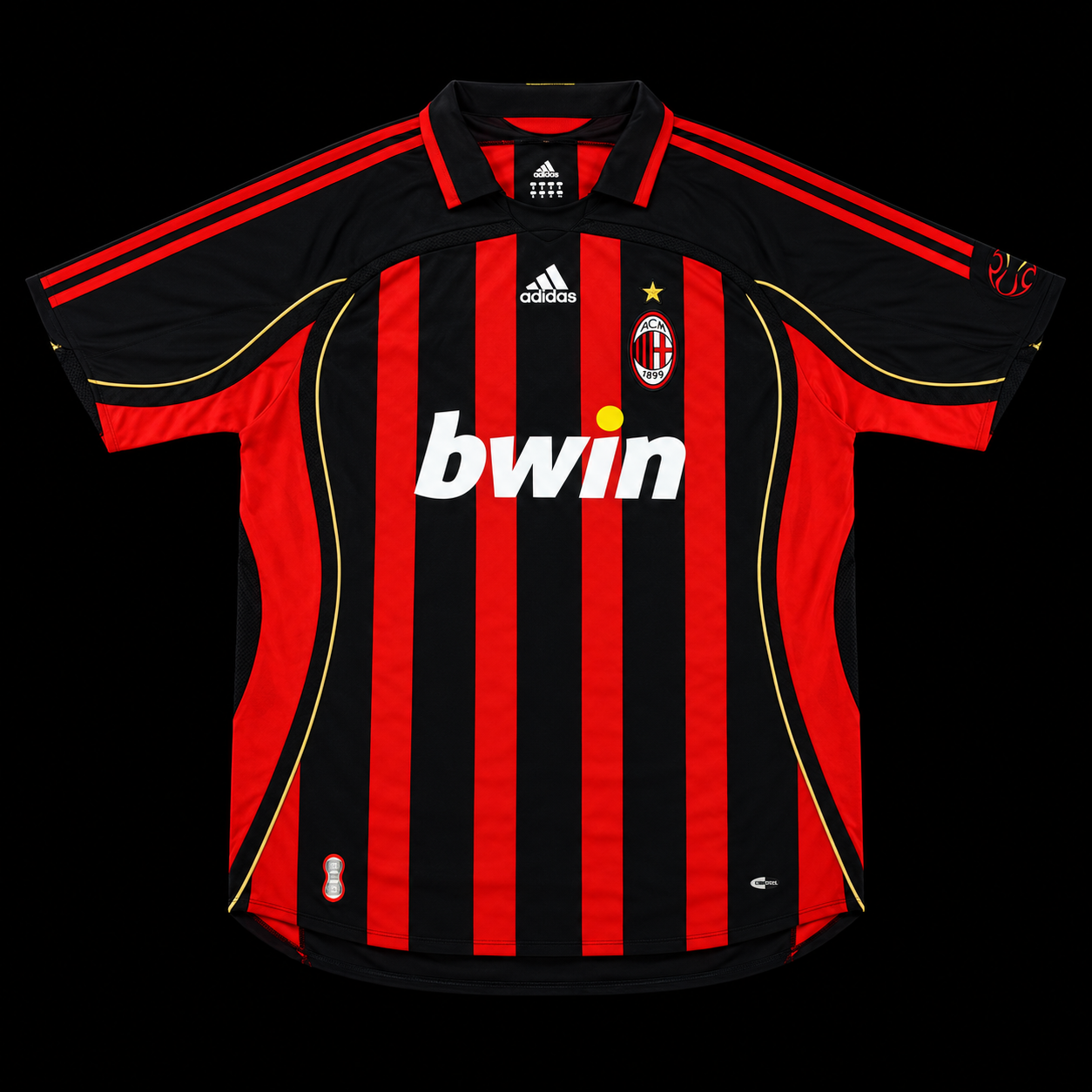 AC Milan Home Retro Kit 2006/2007 Adult | Kitted Up UK