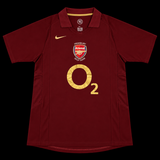 Arsenal Home Retro Kit 2005/2006 Adult | Kitted Up UK