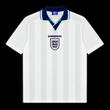 England Home Retro Kit 1996 Adult | Kitted Up UK