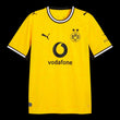 Kitted Up Dortmund 2026/2027 adult home football jersey in yellow with black trim and Vodafone sponsor logo