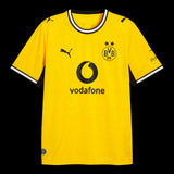 Kitted Up Dortmund 2026/2027 kids home football jersey in yellow with black trim and sponsor logo