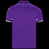 Back view of the Kitted Up Fiorentina 2026/2027 home football jersey in purple with white sleeve trim and collar.