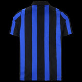 Kitted Up Inter Milan 2026/2027 adult home football jersey featuring iconic black and blue vertical stripes