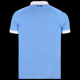 Back view of Kitted Up Lazio 2026/2027 kids home jersey in light blue with white collar and sleeve cuffs