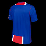 Kitted Up PSG 2026/2027 kids home football jersey in blue with red and white back hem detailing
