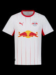 Kitted Up RB Leipzig 2026/2027 kids home football jersey in white with red accents and team crest