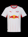 Kitted Up RB Leipzig 2026/2027 kids home football jersey in white with red accents and team crest