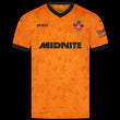 Kitted Up Wolverhampton Wanderers F.C 2026/2027 home jersey in orange with black trim and intricate pattern