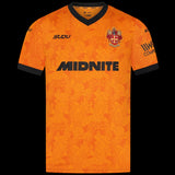 Kitted Up Wolverhampton Wanderers F.C 2026/2027 home jersey in orange with black trim and intricate pattern