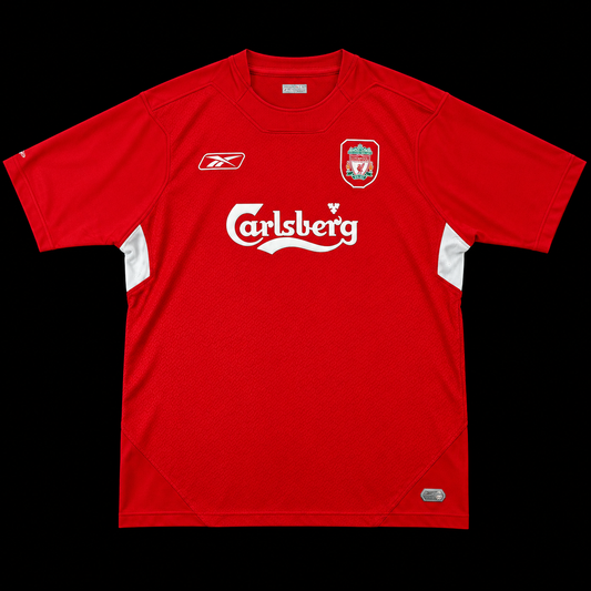 Liverpool Home Retro Kit 2004/2005 Adult | Kitted Up UK
