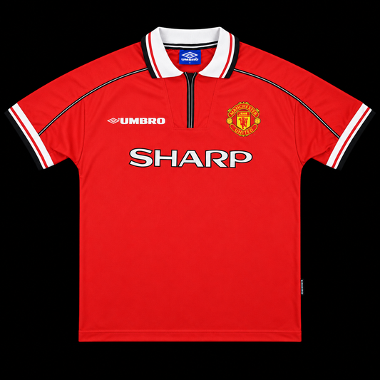Manchester United Home Retro Kit 1998/2000 Adult | Kitted Up UK